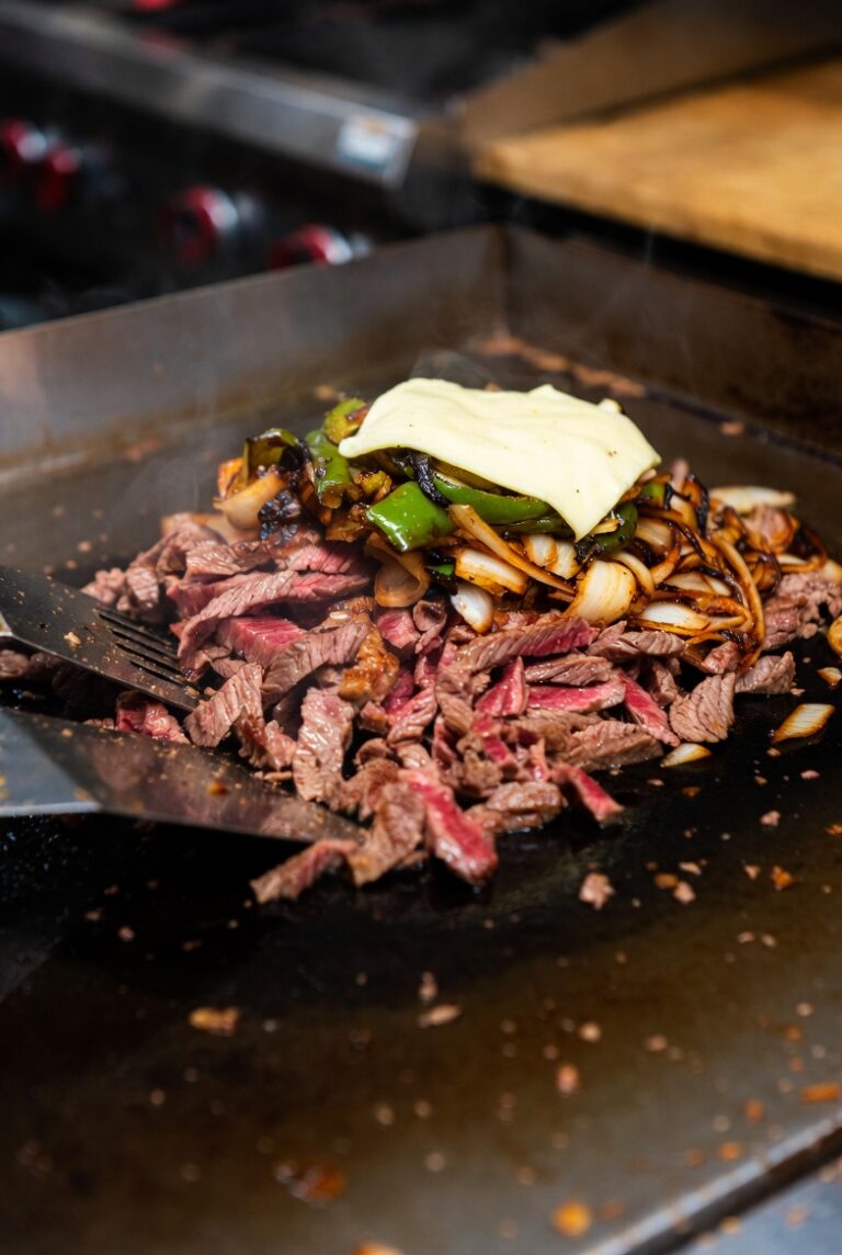 Blackstone Philly Cheesesteak Recipe (Easy Griddle Guide)