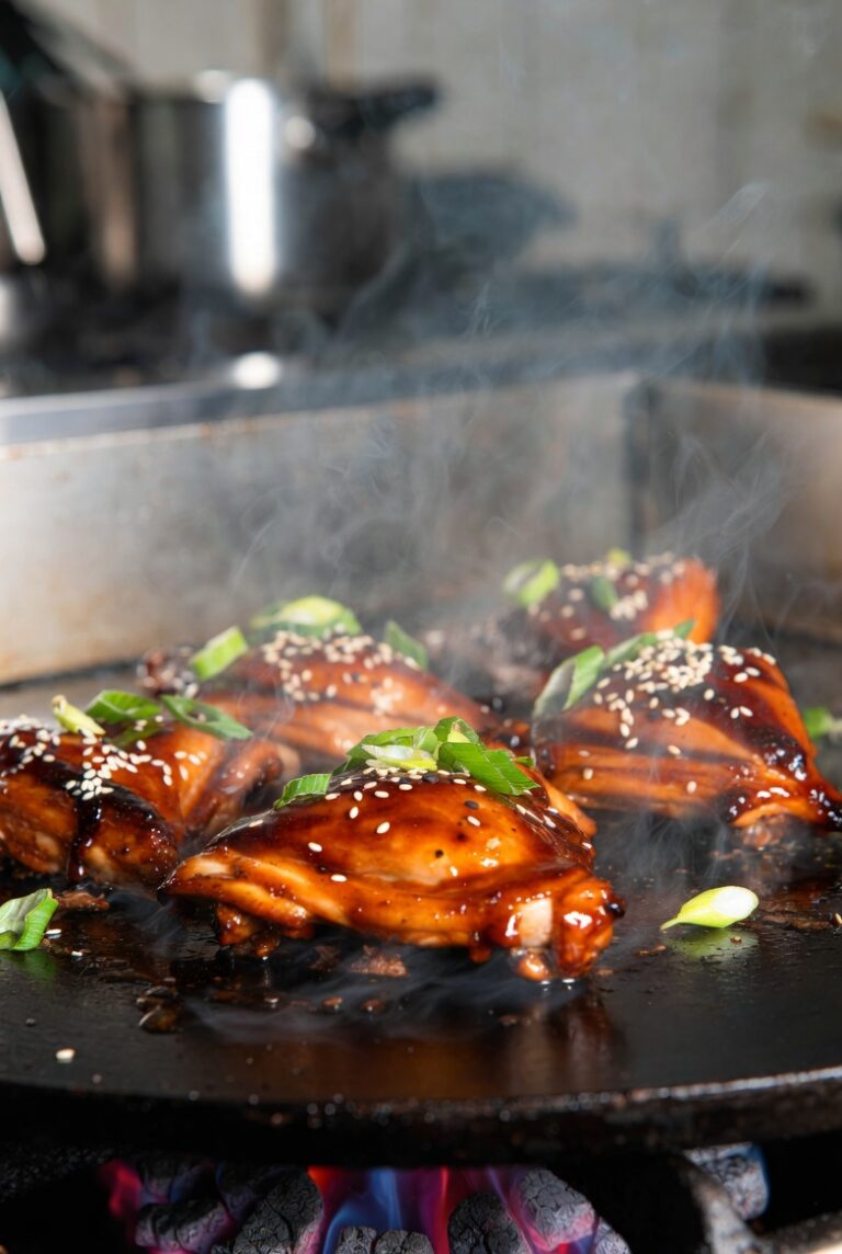 Blackstone Teriyaki Chicken Recipe (Easy & Delicious)