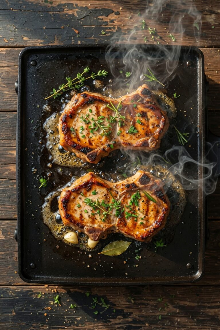 Blackstone Griddle Pork Chops Recipe – Juicy & Easy